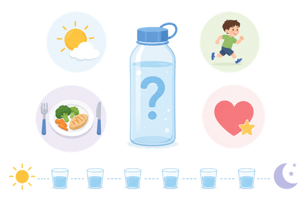 Wasser trinken Kinder fördern
