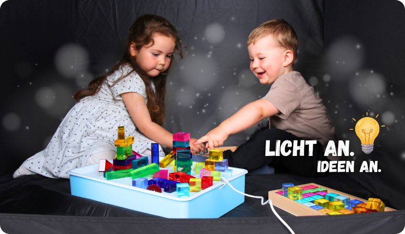 Sinne fördern Kinder Lichtspiel