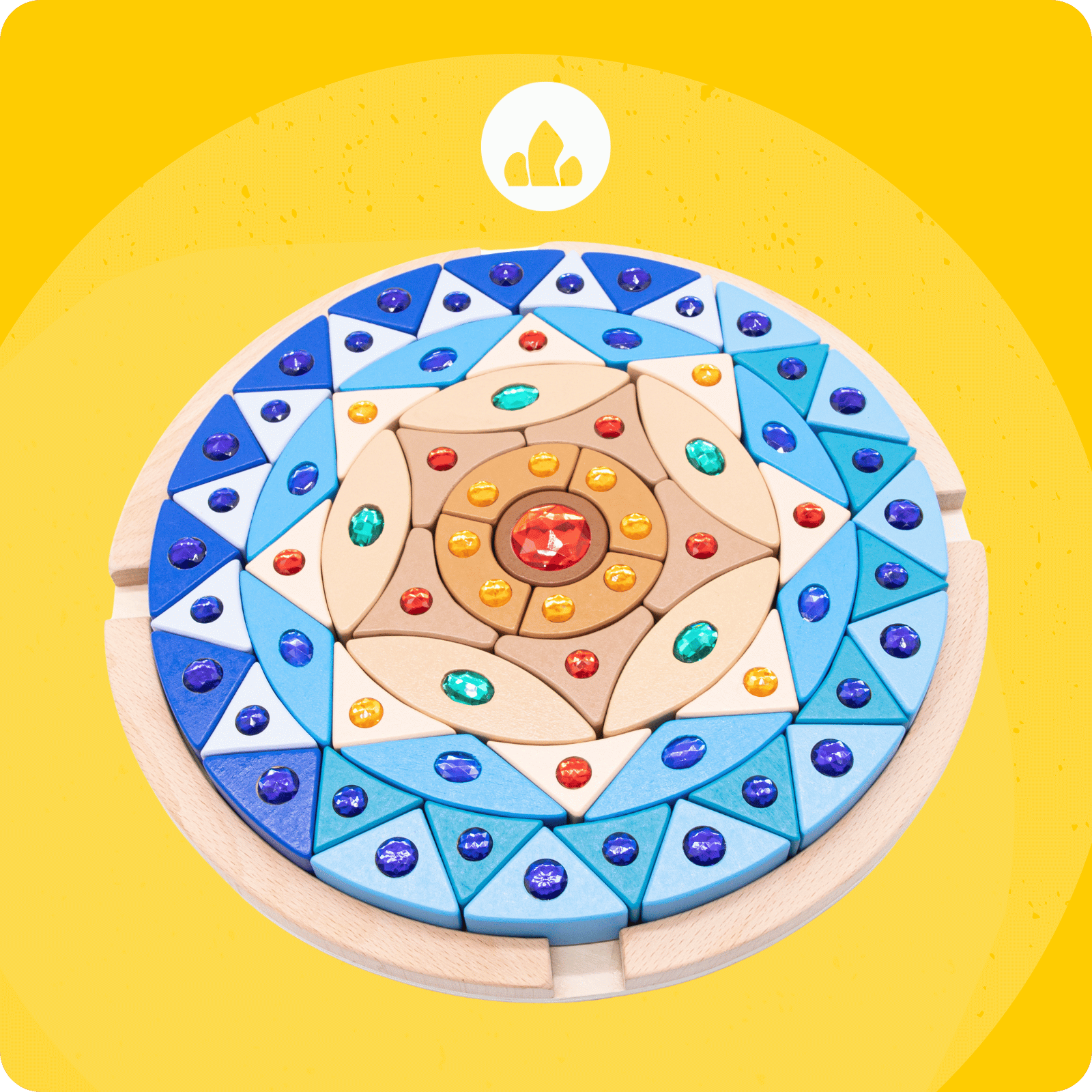 Puzzle Holz 3D Erde Kita