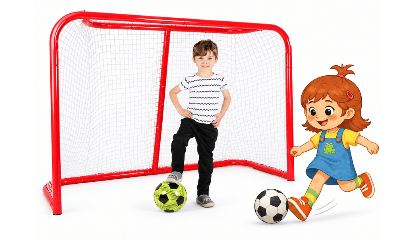 Fußballtor Kindergarten Außenspiel