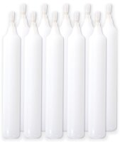 Kerzen weiß 10er Set 762
