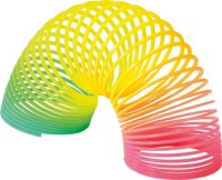 Treppenfeder Regenbogen 10er Set 465