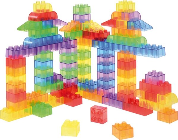 Transparente Bausteine 90-tlg. 727