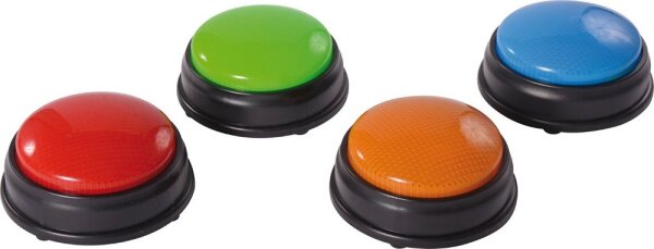 Buzzer mit Licht 4er Set 168