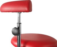 Erzieher/in Stuhl rot 34-41 cm mit freilaufenden R