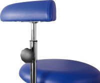 Erzieher/in Stuhl blau 41-54 cm mit freilaufenden