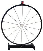 Glücksrad 60 cm weiß inkl. Schwamm &...