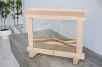 Kreativ-Rahmen mit Sand