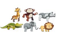 Magnetpuzzle Wildtiere 828