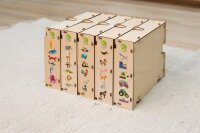 Magnetpuzzle Wildtiere