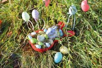 Osternest Sandform Hase einzeln