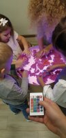 Fließsand 1 kg pink