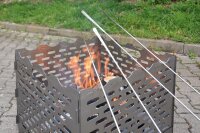 Feuerstelle aus Stahl