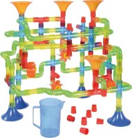 Wasserbahn-Set aufgebaut