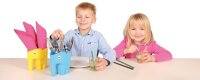 Elefantenschaufel mit Kinder als Stifteköcher