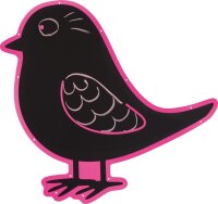 Kreidetafeln Outdoor Vogel