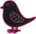 Kreidetafeln Outdoor Vogel