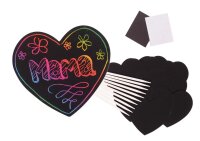 Kratzherzen gestaltet