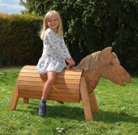 Holzpferd 50 cm