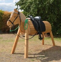 Outdoor Holzpferd 80 cm