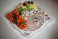 Faszinationsschale transparent für Leuchtkübel 239