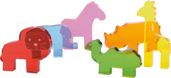 Acryl Wildtiere 6er Set 533