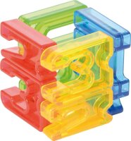Zahlen-Bausteine transparent, 140er Set