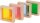 Blocks bunt und Spiegel 7er Set