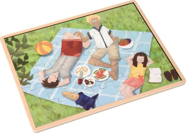 Puzzle Picknick Er und Er Familie 182
