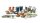 Green Eco Kaffee und Ess-Set 79 Teile 650