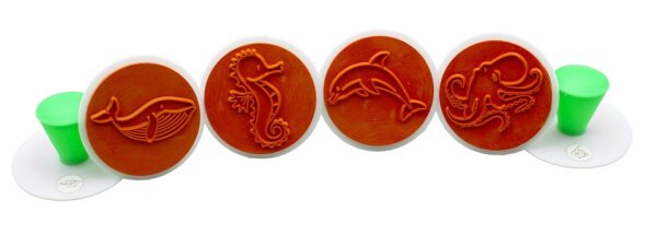 Meerestierstempel 6er Set 153