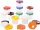 Pinselbecher 10er Set 155