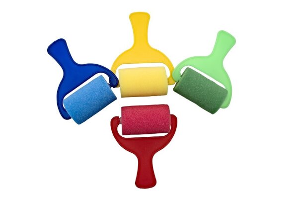 Schwammroller 7 cm 4er Set 861