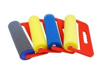 Riesen-Strukturroller 4er Set 846
