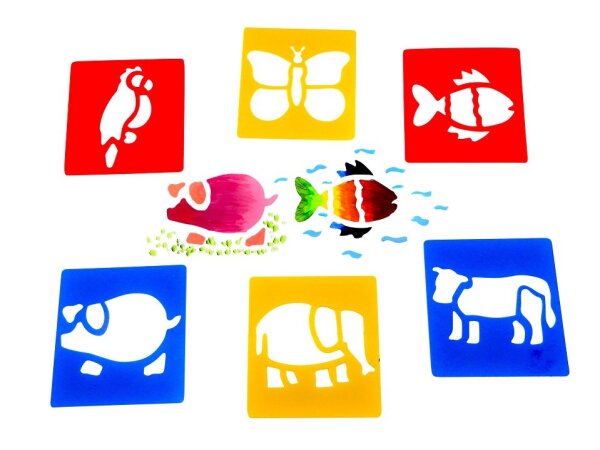 Stencil Tiere 704