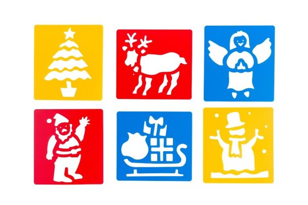 Stencil Weihnachten 138