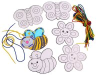 Karten zum Schnüren 6er Set 602