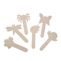 Insekten Holzbastelstäbchen 6er Set 335