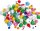 Glitter Pom Poms 100er Set 296