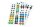 Bunte Augensticker 204er Set 380
