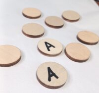 DIY Holzchips, 30 Stück