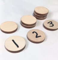 DIY Holzchips, 30 Stück