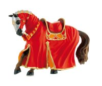 Turnierpferd rot Spielfigur 588