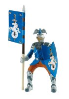 Turnierritter blau Spielfigur 66