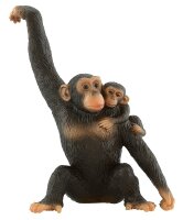 Affenmama mit Kind Spielfigur 338