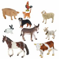 Bauernhof Spielfiguren 10er Set 577