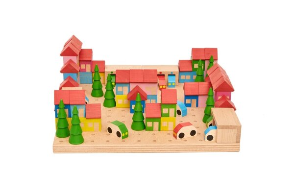 Steckbausteine Stadt 89-tlg. 298