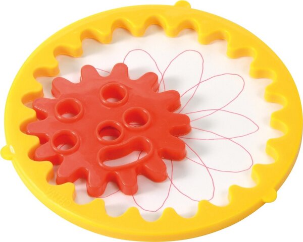 Mandala-Kreisel 2-teilig 10,5 cm 6er Set 906