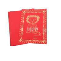 Scratch Art Bogen rot 10er Set 827