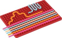 Senso-Board mit Gummischnüren Rückseite